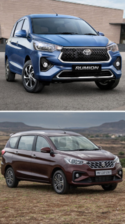 Maruti Ertiga vs Toyota Rumion: Top 5 Differences